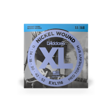 D'ADDARIO EXL116 XL NICKEL WOUND MEDIUM TOP/HEAVY BOTTOM 11-52 Струни для електрогітари