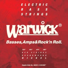 WARWICK 46230 RED Nickel Plated Light 4-String 35-95 Струни для бас-гітари