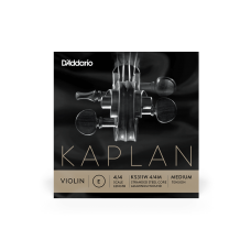 D'ADDARIO KAPLAN VIOLIN Non-Whistling Aluminum Wound E String 4/4 Scale Medium Tension Струна Мі для скрипки (KS311W 4/4M)