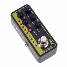 MOOER 002 UK GOLD 900 гітарна педаль дісторшн преамп з кабінет емуляцією