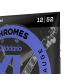 D'ADDARIO ECG25 XL CHROMES LIGHT 12-52 Струни для електрогітари D'ADDARIO ECG25 XL CHROMES LIGHT 12-52 Струни для електрогітари