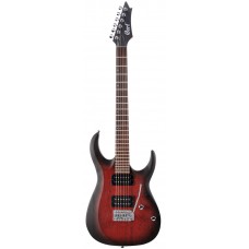 CORT X100 (Open Pore Black Burst) Електрогітара (X100 OPBB)