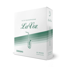 D'Addario La Voz - Alto Sax Medium Soft - 10 Pack Тростини для альт саксофона (RJC10MS)