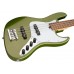 Sadowsky MetroExpress 21-Fret Vintage J/J Bass, Maple, 4-String (Solid Sage Green Metallic Satin) Бас-гітара (SME21VJ4 J4R OKU FR)