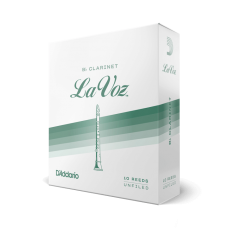 D'Addario La Voz - Bb Clarinet Soft - 10 Pack Тростини для кларнета (RCC10SF)
