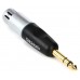 D'ADDARIO PW-P047AA 1/4 INCH MALE BALANCED TO XLR FEMALE Перехідник 1/4