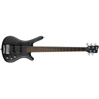 WARWICK Teambuilt Pro Series Corvette Ash, 5-String, A/A, (Nirvana Black Transparent Satin) Бас-гітара (GPS1245 03AA ASH FR)