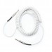 D'ADDARIO PW-CDG-30WH Coiled Instrument Cable - White Інструментальний кабель