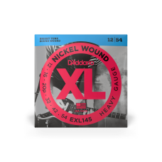 D'ADDARIO EXL145 XL NICKEL WOUND HEAVY 12-54 Струни для електрогітари