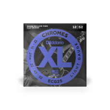 D'ADDARIO ECG25 XL CHROMES LIGHT 12-52 Струни для електрогітари D'ADDARIO ECG25 XL CHROMES LIGHT 12-52 Струни для електрогітари