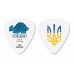 DUNLOP TORTEX WEDGE CUSTOM UKR 1.00 Медіатор (424C1.00 WHT UKR)