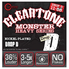 CLEARTONE 9456 ELECTRIC HEAVY SERIES DROP D 11-56 Струни з покриттям для електрогітари