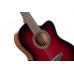 CORT Jade E Nylon (Burgundy Red Burst) Класична гітара (Jade E Nylon BRB)