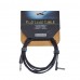 ROCKBOARD Flat Instrument Cable, Straight/Angled, 300 cm Кабель інструментальний (RBO CAB FL 300BLK SA)