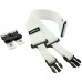 DIMARZIO 2 INCH NYLON CLIPLOCK WHITE Ремінь гітарний (DD2200W)