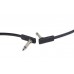 ROCKBOARD Flat Instrument Cable, angled/angled (300 cm) Кабель інструментальний (RBO CAB FL 300BLK AA)