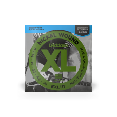 D'ADDARIO EXL117 XL NICKEL WOUND MEDIUM TOP/EXTRA HEAVY BOTTOM 11-56 Струни для електрогітари