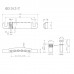 GOTOH GE101Z-T (CK) струнотримач типу stopbar