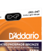 D'ADDARIO EXP15 EXP COATED PHOSPHOR BRONZE EXTRA LIGHT 10-47 Струни для акустичної гітари D'ADDARIO EXP15 EXP COATED PHOSPHOR BRONZE EXTRA LIGHT 10-47 Струни для акустичної гітари
