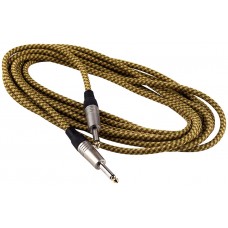 ROCKCABLE RCL30203 TC D/Gold Instrument Cable - Vintage Tweed (3m) Інструментальний кабель (RCL 30203 TC D/GOLD)