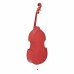 STENTOR 1950LCRD Harlequin Rockabilly Double Bass 3/4 (RED) Контрабас