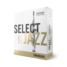 D'Addario Select Jazz - Soprano Sax 4M - 10 Pack Тростини для сопрано саксофона (RSF10SSX4M)
