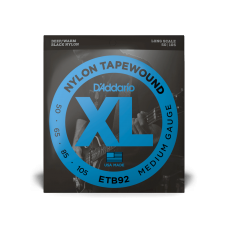 D'ADDARIO ETB92 XL NYLON TAPEWOUND BASS 50-105 Струни для бас-гітари