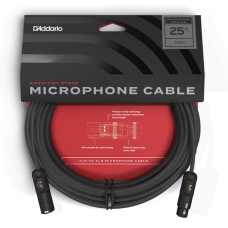 D'Addario PW-AMSM-25 American Stage Microphone Cable (7.5m) Микрофонный кабель