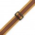 LEVY's Cotton Combo Guitar Strap – Tan Cotton with Tan Leather Strip гітарний ремінь (MC2CG-TAN-TAN)