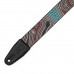 LEVY's 2″ Down Under Series Poly Guitar Strap - Bird and Snake гітарний ремінь (MP2DU-001)