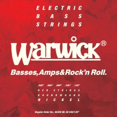 WARWICK 46300 RED Nickel Plated Medium Light 5-String 40-130 Струни для бас-гітари