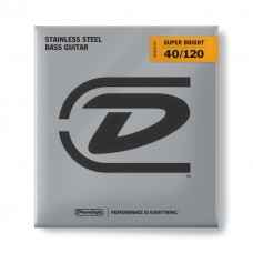DUNLOP DBSBS40120 SUPER BRIGHT STEEL 40-120 Струни для бас-гітари