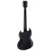 LTD VIPER-7 BARITONE BLACK METAL (Black Satin) Електрогітара (Viper7B Black Metal BLKS)