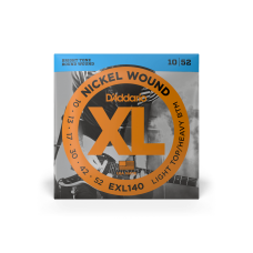D'ADDARIO EXL140 XL NICKEL WOUND LIGHT TOP/HEAVY BOTTOM 10-52 Струни для електрогітари