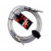 DIMARZIO EP1715SS Instrument Cable 4.5m (Chrome) Кабель гітарний (EP1715SSSM)