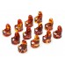DUNLOP SHELL MEDIUM FINGER PICKS (12шт) Медіатори (9010R)