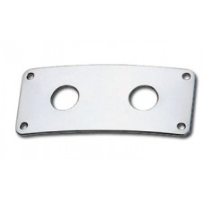 PAXPHIL HJ006 CR DOUBLE JACK PLATE (CHROME) Роз'єм-планка для електрогітари