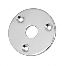 PAXPHIL HJ008 CR ROUND JACK PLATE (CHROME) Роз'єм-планка кругла