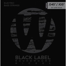 WARWICK 41200 Black Label, Nickel-Plated, Medium 45-105 Струни для бас-гітари