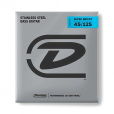 DUNLOP DBSBS45125 SUPER BRIGHT STEEL 45-125 Струни для бас-гітари