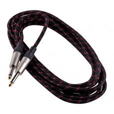 ROCKCABLE RCL30205 TC C/Black Instrument Cable - Black Tweed (5m) Інструментальний кабель (RCL 30205 TC C/BLACK)