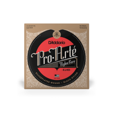 D'ADDARIO EJ49 PRO-ARTE BLACK NYLON NORMAL TENSION Струни для класичної гітари