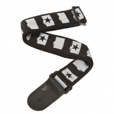 D'Addario 50C01 Nylon Woven Guitar Strap (Rock Star) Ремінь гітарний (PW50C01)