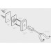 GATOR FRAMEWORKS GFW-GTR-HNGRMHG Mahogany Wall Mount Guitar Hanger Настінне кріплення для гітари