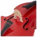 STENTOR 1950LCRD Harlequin Rockabilly Double Bass 3/4 (RED) Контрабас