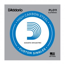 D'ADDARIO PL011 Plain Steel 011 Струна для гітари