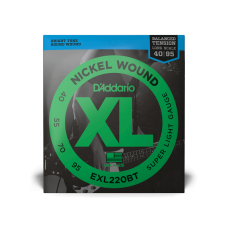D'ADDARIO EXL220BT XL NICKEL WOUND BALANCED TENSION SUPER LIGHT (40-95) Струни для бас-гітари