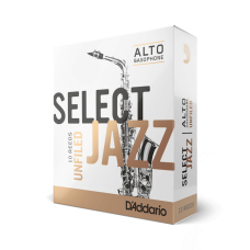 D'Addario Select Jazz - Alto Sax Unfiled 3M - 10 Pack Тростини для альт саксофона (RRS10ASX3M)