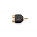 D'ADDARIO PW-P047C 1/8 INCH MALE STEREO TO DUAL RCA FEMALE Перехідник 1/8