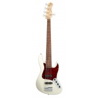 Sadowsky MetroExpress 21-Fret Vintage J/J Bass, Morado, 5-String (Solid Olympic White High Polish) Бас-гітара (SME21VJ5 28R OKU FR)